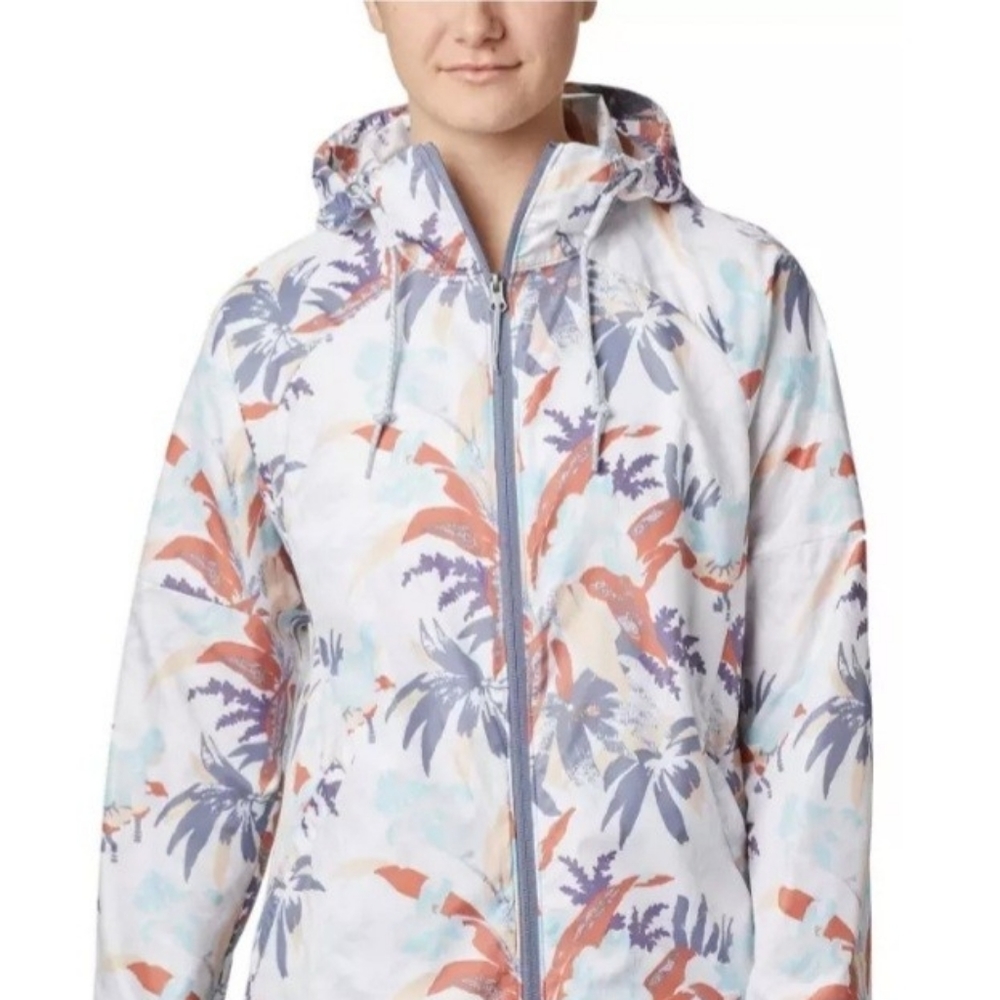 Columbia Women's Side Hill Printed Windbre…
